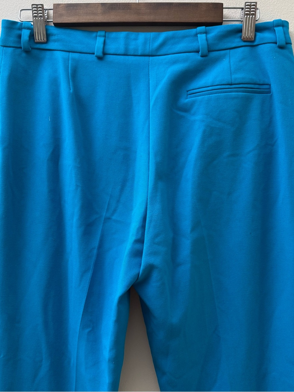 Calvin Klein Vibrant Teal Modern-Fit Trousers - Picture 6 of 7